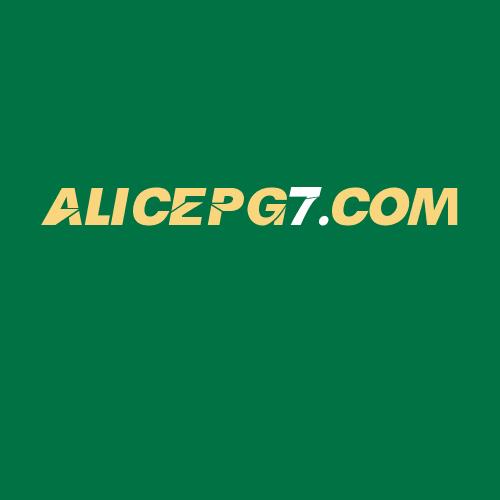 Logo da ALICEPG7