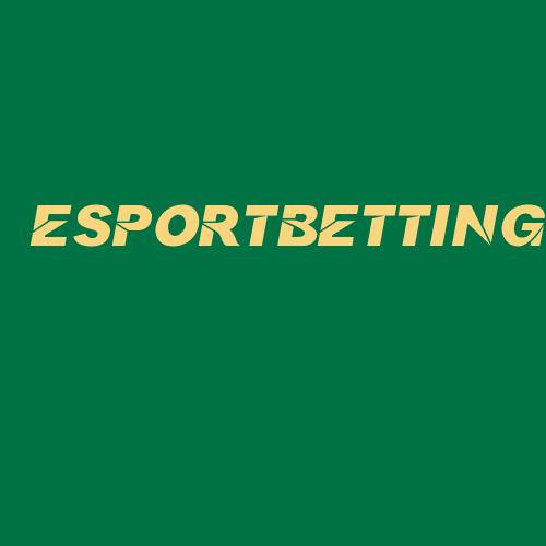 Logo da ESPORTBETTING