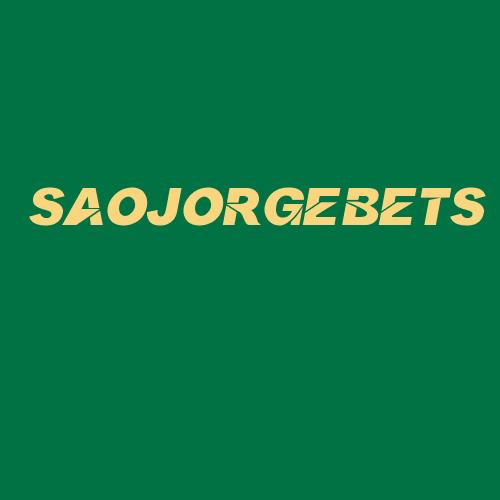 Logo da SAOJORGEBETS